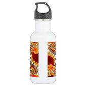 Brandfractal Waterfles (Achterkant)