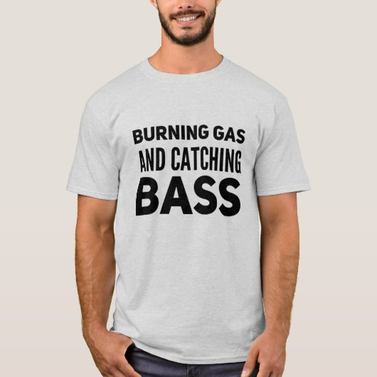 Brandgas en vangstmassa t-shirt (Voorkant)