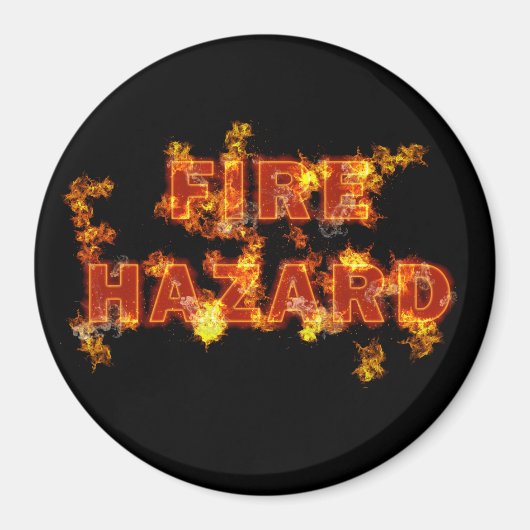 Brandgevaar Magneet (Voorkant)