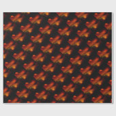 Brandgolf Cadeaupapier (Vlak)