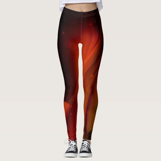 Brandgolf Leggings (Voorkant)