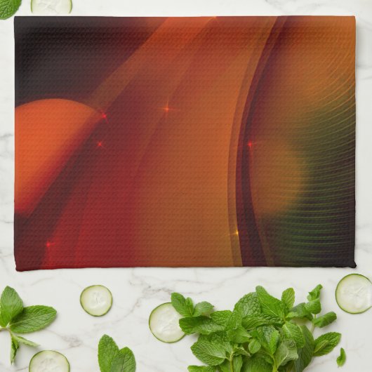 Brandgolf Theedoek (Gevouwen)