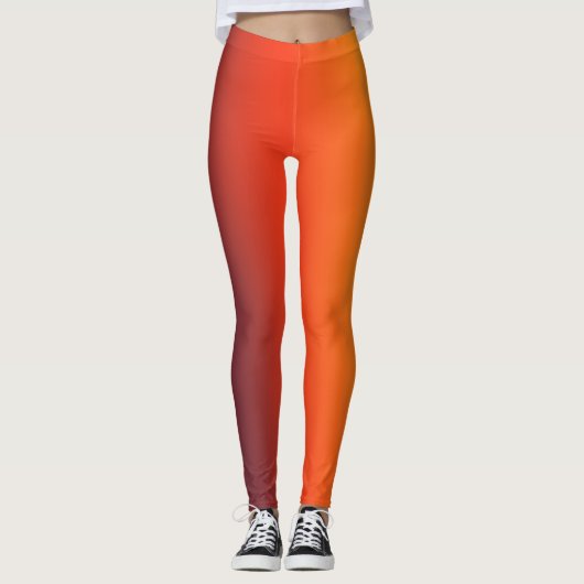Brandgradiënt Leggings (Voorkant)