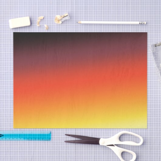 Brandgradiënt Tissuepapier (Craft)