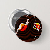 brandhaarden. ronde button 5,7 cm (Voorkant /achterkant)