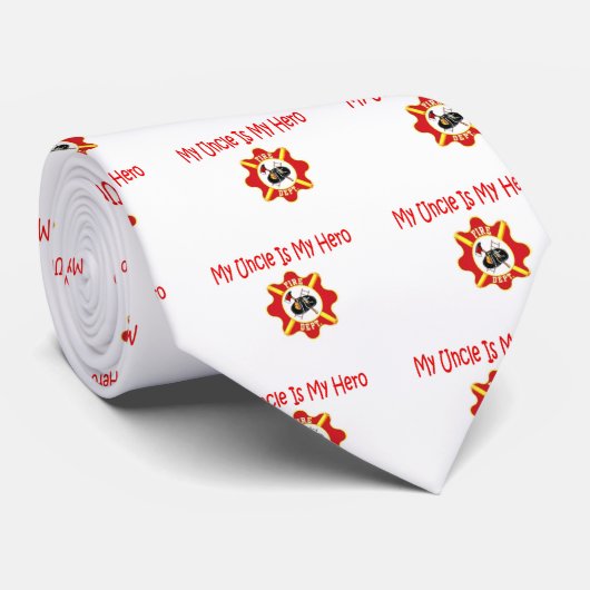 brandheldenoom stropdas (Opgerold)