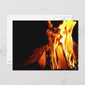 Brandhout en Kaart na verbranding (Voorkant / Achterkant)