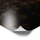 Brandhout in een kast foto afdruk (Hoek)