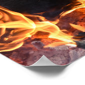 Brandhout Poster (Hoek)