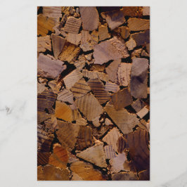 Brandhout rustieke cabine hout graan boom schors p briefpapier