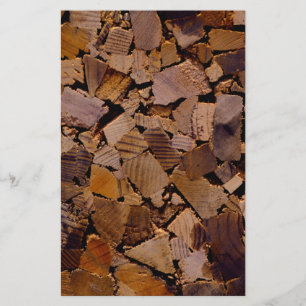 Brandhout rustieke cabine hout graan boom schors p briefpapier