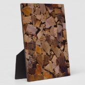 Brandhout rustieke cabine hout graan boom schors p fotoplaat (Zijkant)