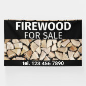 Brandhout te koop Professioneel Klein Bedrijf Spandoek (Horizontaal)