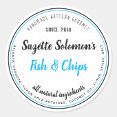 Branding Authentiek  Etiket (Voorkant)