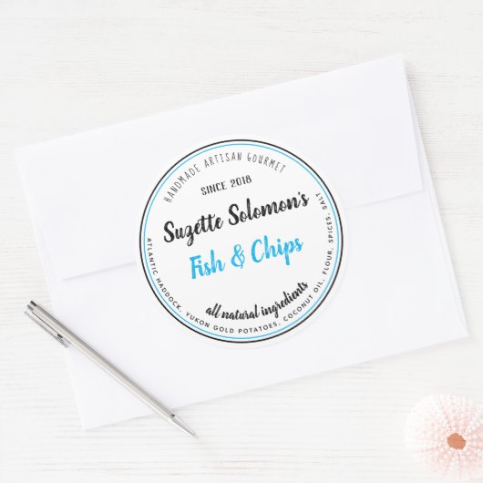 Branding Authentiek  Etiket (Envelop)