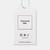 Branding Bliss:  Logo Gift Label Cadeaulabel (Voorkant)
