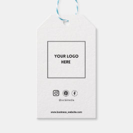 Branding Bliss: Logo Gift Label Cadeaulabel