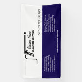 Branding For Pressure Cleaning Business Spandoek (Verticaal)