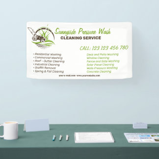 Branding For Pressure Washing Cleaning Business Spandoek