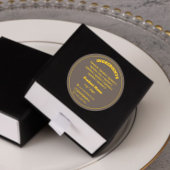 Branding ingrediënten Product Label Sticker