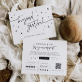 Branding Small Business Shop Bedankt Coupon Kaart