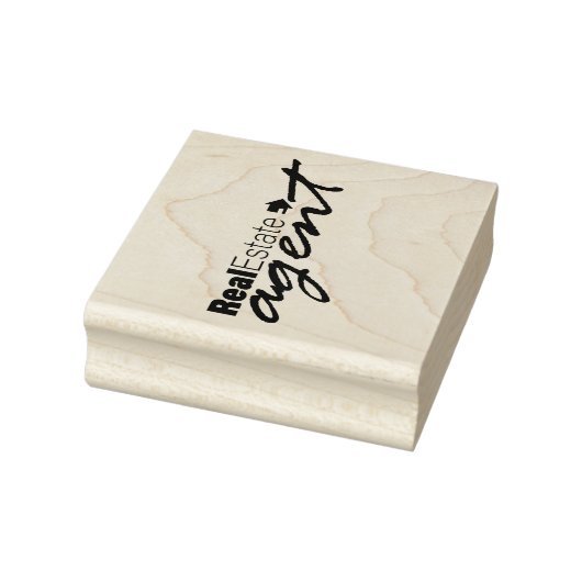 Branding stempel van makelaar in onroerend goed (Stempel)