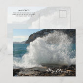 Branding Surf, Mallorca, Balearen, Spanje Briefkaart (Voorkant / Achterkant)