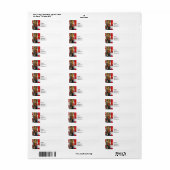 Brandingslang, emmer en straalpijp etiket (Full Sheet)