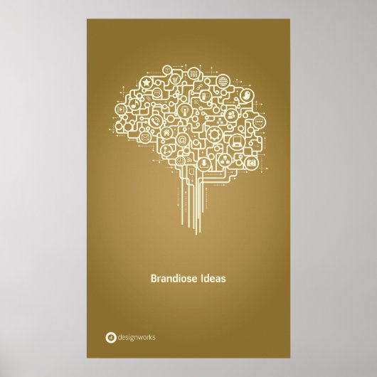 Brandiose Ideas Poster 18 x 30 inch (Voorkant)