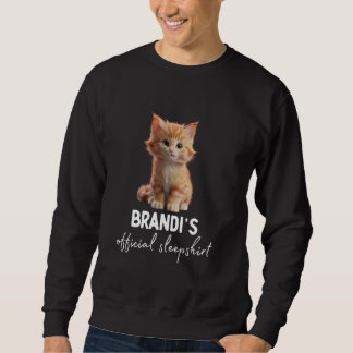 BRANDI'S Officiële Kattenslaaphemd Pyjama Trui