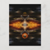 Brandklep Briefkaart (Voorkant)