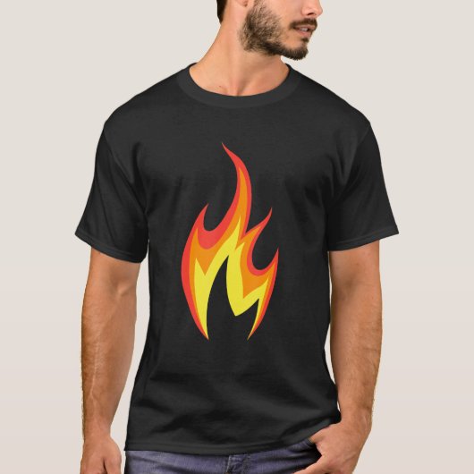 Brandklep en lit kleding Uiterlijk van hitteverdam T-shirt (Voorkant)