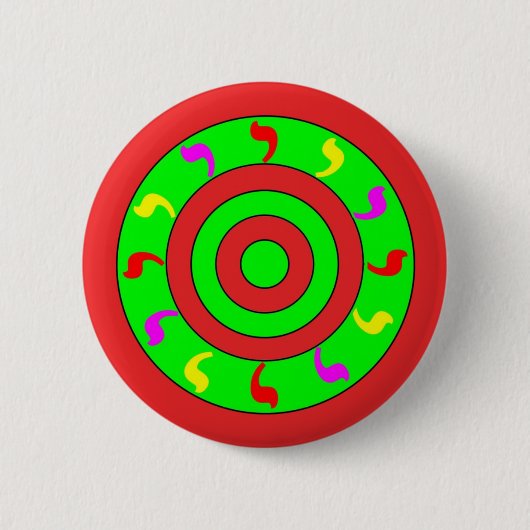 Brandkoning Ronde Button 5,7 Cm (Voorkant)