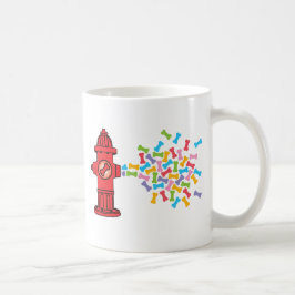 Brandkraan met Dog Botten Koffiemok