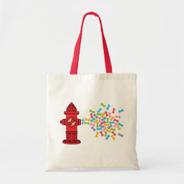 Brandkraan met Dog Botten Tote Bag