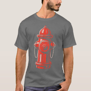 Brandkraan Shirt Kinderen Volwassenen Mannen Vrouw