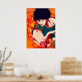 Brandkracht Benimaru Shinmon Poster (Keuken)