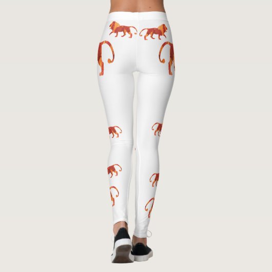 Brandleeuw Leggings (Achterkant)