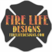 BRANDLEVEN DESIGN - LOGO 1 STICKER (Voorkant)