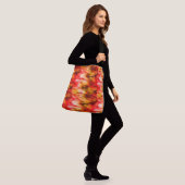 Brandmarmer Abstract Crossbody Tas (Op model)
