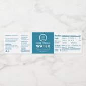  brandmerk Waterflesetiket Waterfles Etiket (Enkel label)