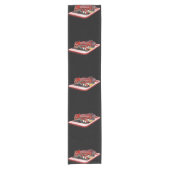 Brandmotor Popout Art, Korte Tafelloper (Voorkant)