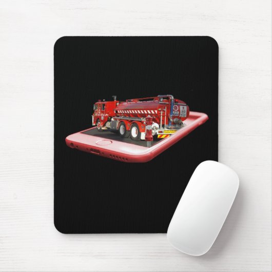 Brandmotor Popout Art, Muismat (Met muis)
