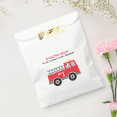 Brandmotor Valentijn Favor Tassen Bedankzakje (Gezegeld)