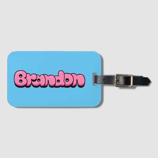 Brandon Bagagelabel (Voorkant (horizontaal))