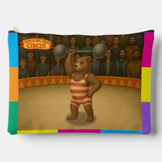 Brandon, circus krachtbeer etui (Voorkant)
