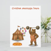 Brandon, circus krachtpatser (Staand voorkant)