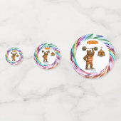 Brandon, circus sterke beer confetti (Achterkanten)