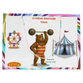 Brandon, circus sterke beer groot cadeauzakje (Achterkant)