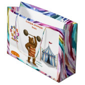 Brandon, circus sterke beer groot cadeauzakje (Voorkant Gekanteld)